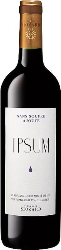 Bouteille de Ipsum AOC Bordeaux de David & Laurent Siozard