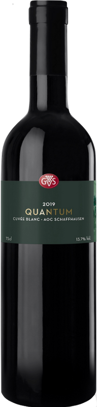 Bottle of Quantum Cuvée Blanc from GVS Schachenmann