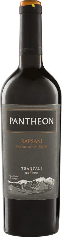 Bottiglia di Pantheon Rapsani Berg Olymp di Evangelos Tsantalis