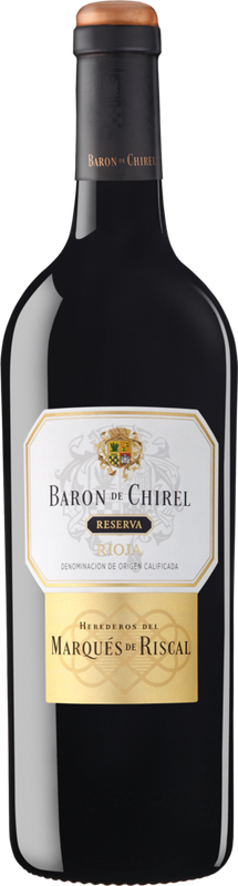 Bottiglia di Baron de Chirel Reserva Rioja DOCa di Marqués de Riscal