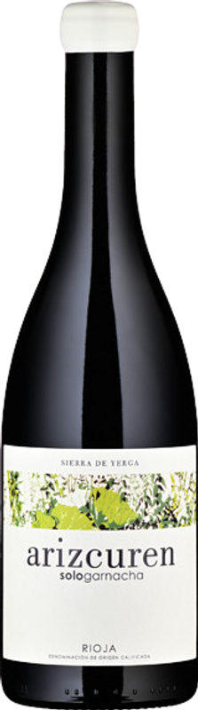 Bottle of Solo Garnacha from Arizcuren