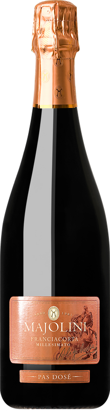 Bottle of Franciacorta Pas Dosé Aligi Sassu DOCG from Majolini