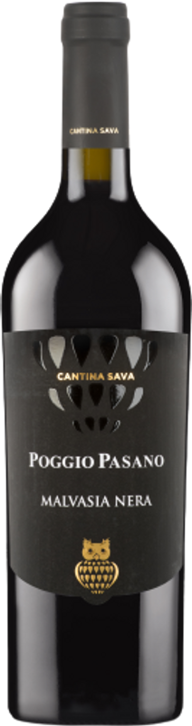 Bottle of Poggio Pasano Malvasia Nera Salento IGT from Cantina Sava