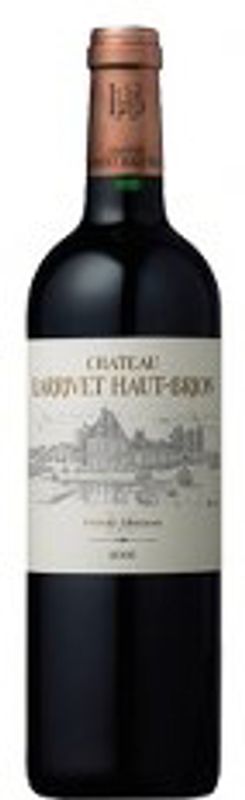 Bottle of Chateau Larrivet Haut-Brion rouge cru classe from Château Larrivet Haut Brion