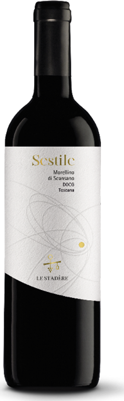 Flasche Sestile Morellino di Scansano DOCG von Le Stadère