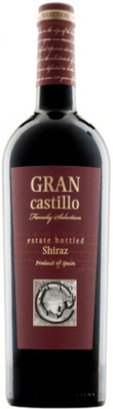 Bottiglia di Shiraz Family Selection Valencia DO di Bodegas Gran Castillo