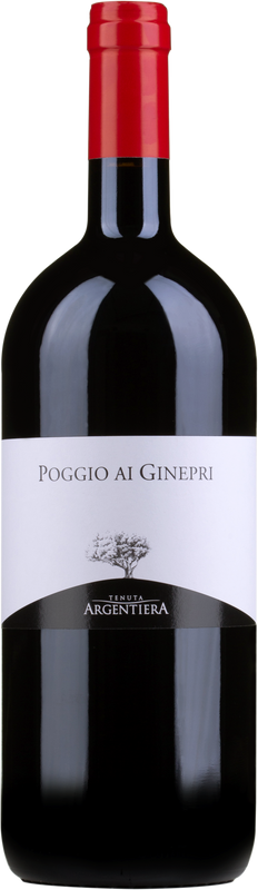 Bottle of Poggio ai Ginepri DOC Bolgheri Rosso from Tenuta Argentiera