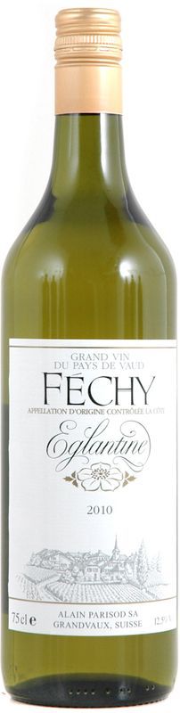 Bottiglia di Fechy AOC Eglantine La Cote di Alain Parisod