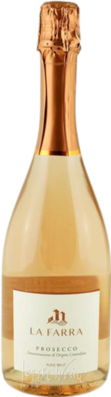 Bottle of Prosecco Treviso DOC Rosé Brut from La Farra di Nardi & Figli