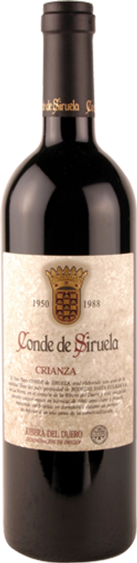 Bottle of Conde de Siruela Crianza DO from Bodegas Santa Eulalia