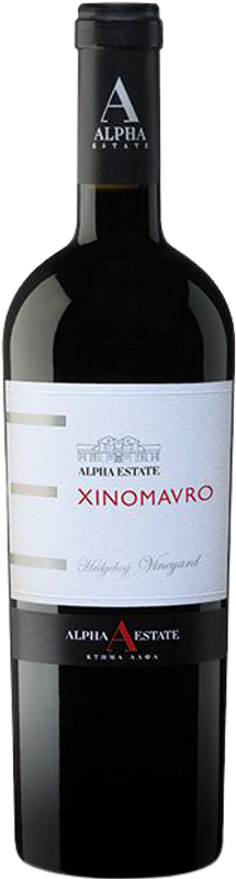 Bottle of Xinomavro PDO Amydeon from Alpha Estate