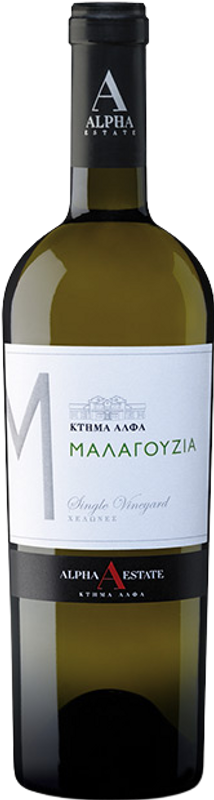 Bottle of Malagouzia Single Vineyard Turtles from Alpha Estate