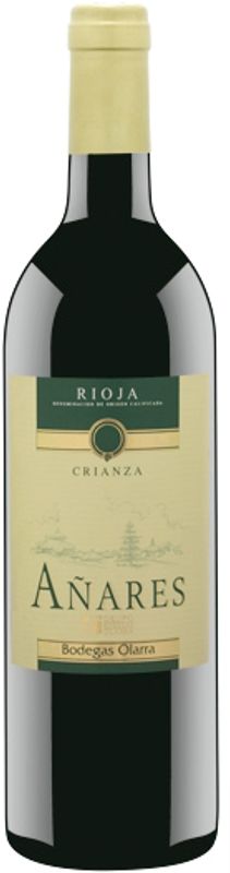 Bottle of Anares Crianza from Bodegas Olarra