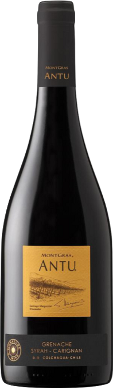 Bottle of Antu Syrah Mountain Vineyard of Colchagua Valley from Montgras