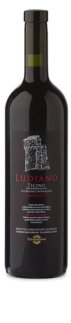 Image of Tamborini Ludiano Merlot del Ticino DOC Blenio - 75cl - Tessin, Schweiz bei Flaschenpost.ch