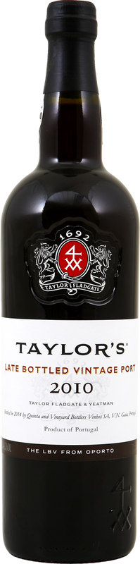 Flasche LBV (Late Bottled Vintage) von Taylor's Port Wine