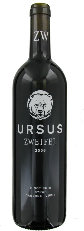 Bottiglia di Ursus Rot Assemblage di Zweifel Weine