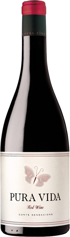 Bottle of Pura Vida Tinto Costers Del Segre DOP from Cellers Underground