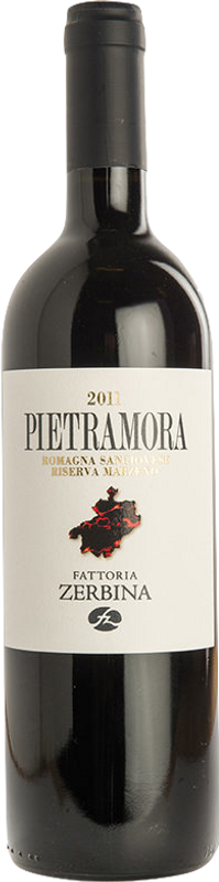Bottle of Pietramora Romagna Sangiovese Riserva Marzeno DOC from Fattoria Zerbina