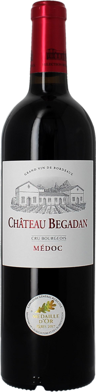 Bottle of Château Begadan Medoc A.O.C. from Château Croix de Mai