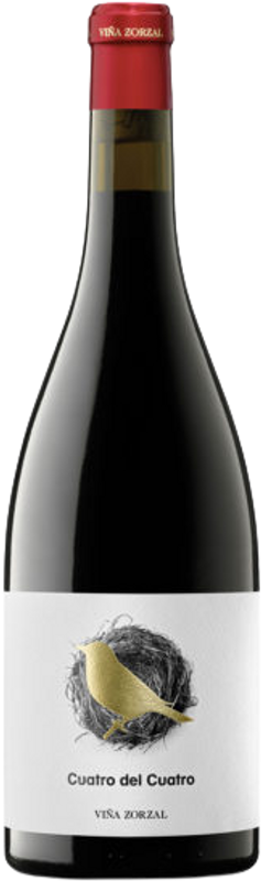 Bottle of Cuatro del Cuatro Graciano from Viña Zorzal