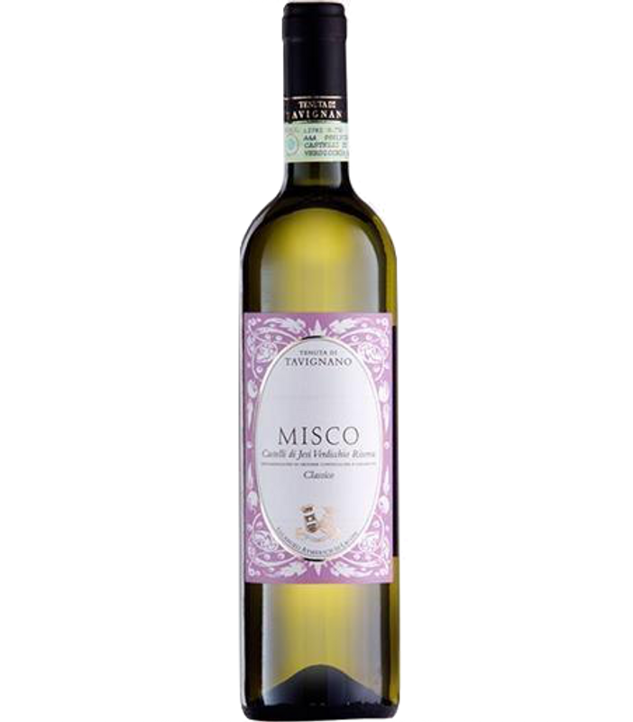 Bottiglia di Misco Riserva Verdicchio dei Castelli di Jesi Classico Superiore DOC di Tenuta di Tavignano