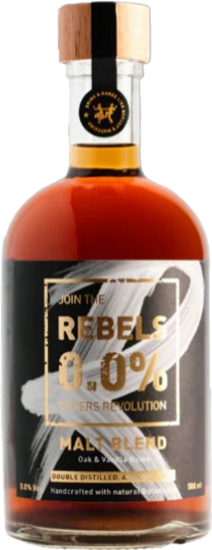 Flasche Malt Blend Whisky Alterantive von Rebels