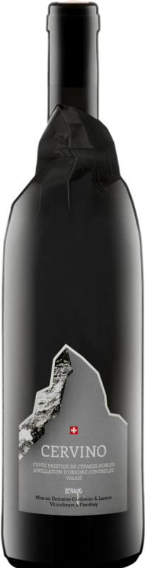 Flasche CERVINO Cuvee Prestige Rouge AOC von Cordonier & Lamon