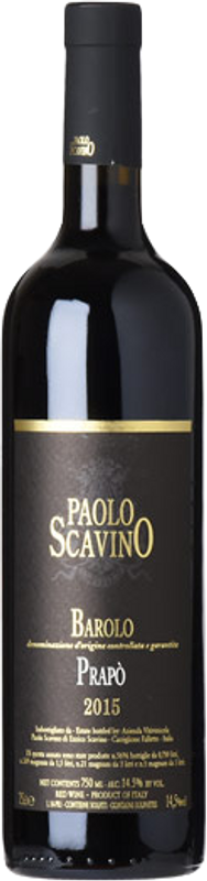 Bottle of Barolo Prapò from Scavino Paolo