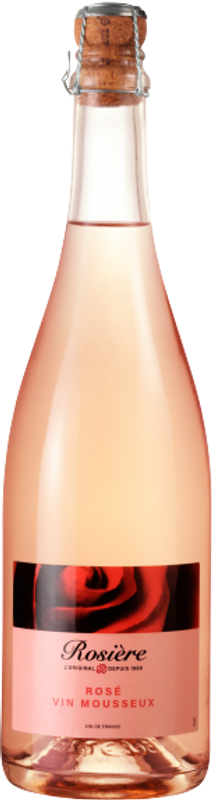 Bouteille de Rosé Vin mousseux Vin de France de Rosière