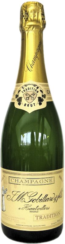 Bottle of Champagne a.c. J.M. Gobillard Brut Tradition from J.M. Gobillard & Fils