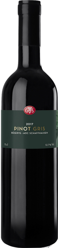 Bottiglia di Pinot Gris Réserve di GVS Schachenmann