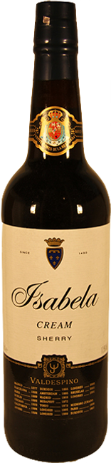 Image of Valdespino S.A. Cream Isabela Valdespino DO Jerez - 75cl - Andalusien, Spanien bei Flaschenpost.ch