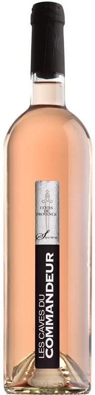 Bouteille de Rose Secrete AOP de Les Caves du Commandeur