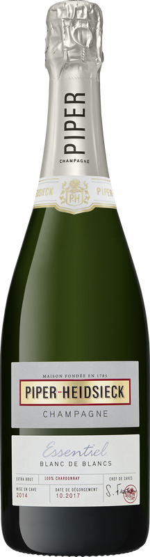 Bottiglia di Champagne Piper-Heidsieck Essentiel Blanc de Blancs Extra Brut di Piper-Heidsieck