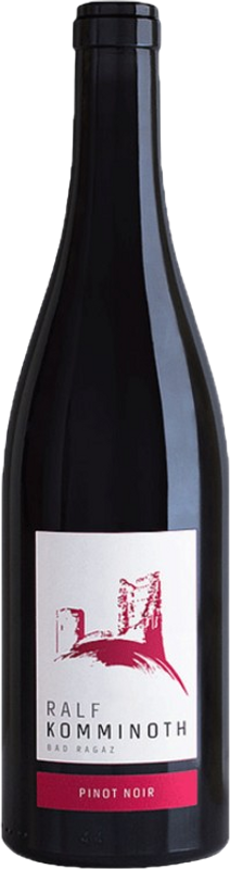 Flasche Pinot Noir Freudenberg AOC St. Gallen von Komminoth Weine