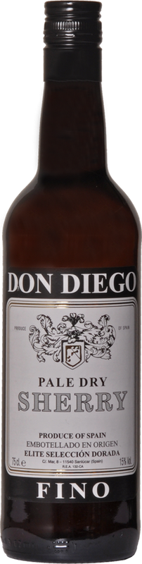 Flasche Sherry Don Diego von José Estévez