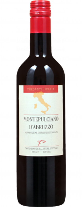 Flasche Tre Santi Montepulciano d'Abruzzo DOC von Barisi