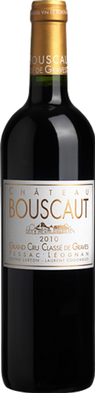 Flasche Grand Cru Classe AOC von Château Bouscaut