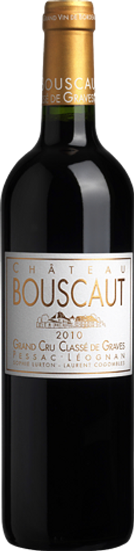 Bouteille de Grand Cru Classe AOC de Château Bouscaut