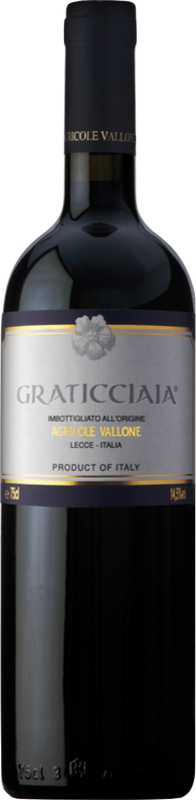 Bouteille de Salento IGT Graticciaia de Vallone