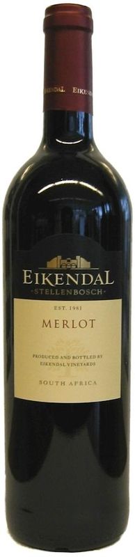 Flasche Merlot von Eikendal