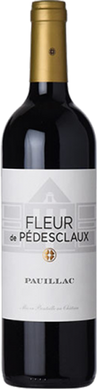 Bottiglia di Fleur De Pedesclaux 2ème vin Pauillac AOC di Château Pédesclaux