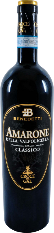 Flasche Amarone della Valpolicella Croce d.Gal DOC Classico von Benedetti