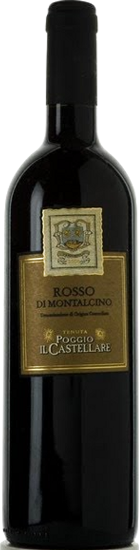 Bottle of Rosso di Montalcino DOC from Tenuta Poggio Il Castellare