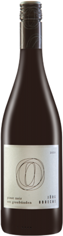 Bottiglia di Pinot Noir Bündner Herrschaft AOC di Jürg Obrecht