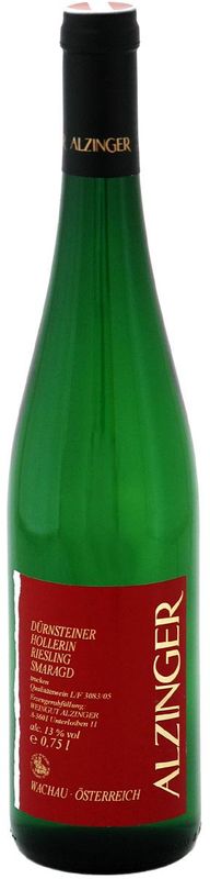 Bottiglia di Riesling Smaragd Hollerin di Leo Alzinger
