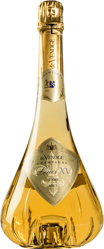 Bottle of Champagne Louis XV from De Venoge