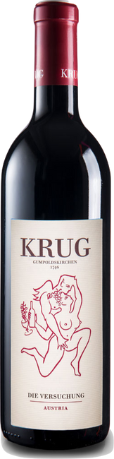 Image of Weingut Krug Die Versuchung Rot Cuvée - 150cl - Thermenregion, Österreich bei Flaschenpost.ch