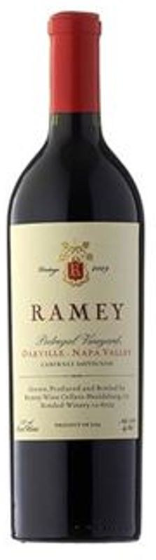 Bottiglia di Cabernet Sauvignon Pedregal Vineyard di Ramey Wine Cellars